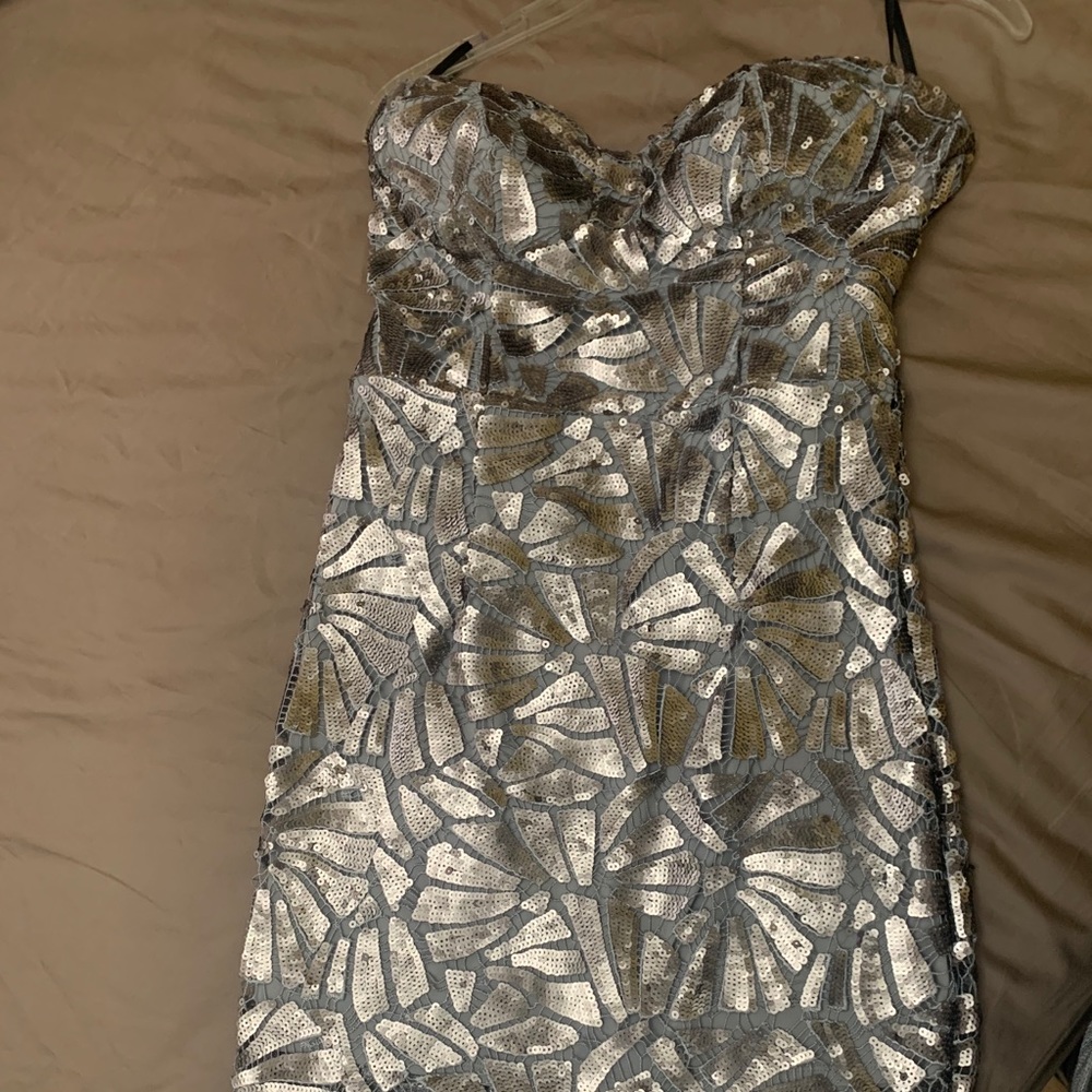 Bebe sequenced dress